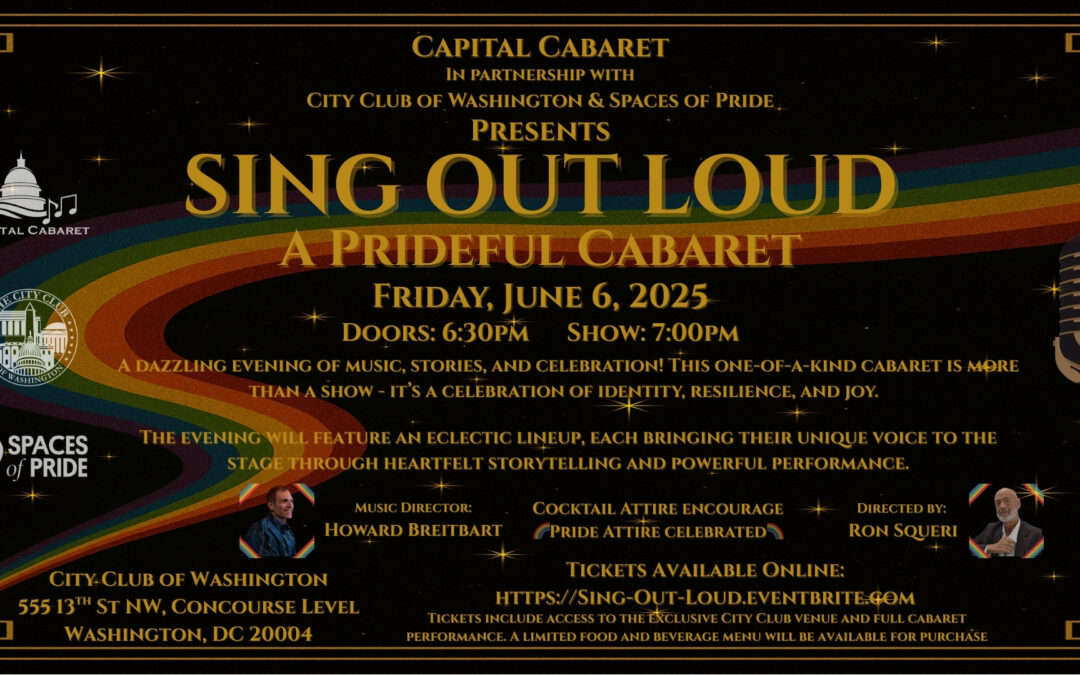 Sing Out Loud: A Prideful Cabaret